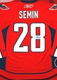 Alexander Semin Signed Washington Capitals Jersey