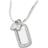 LogoArt Jeff Gordon Sterling Silver Mini Dog Tags