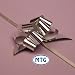 Kitchen & Housewares : Pull Bows 2" 20/Box - Silver Foil