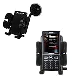 Samsung SGH-i550 Flexible Car Windshield Holder - Gomadic Brand