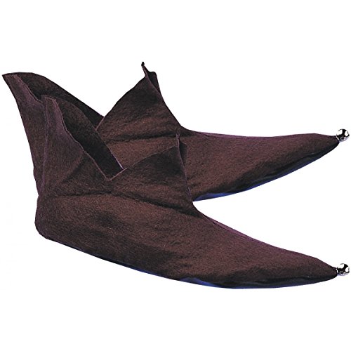 Rubies Costume Co Unisex (Adult) Green Felt Elf Shoes Fiber