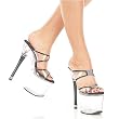 Pleaser Shoes Women��s GLAMOUR-702R 7" R/S Cone Heel Platform Sandal, Available in 2 Colors