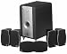 Athena 15373-4 Micra 6 Speaker System, Black/Chrome