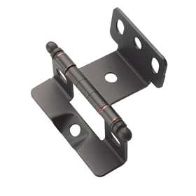 Click here to buy Amerock Full Inset Full Wrap Free Swinging Ball Tip Hinge For 3 4 Doors Oil Rubbed Bronze... by Amerock.