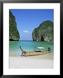 Ao Maya, Phi Phi Le, Ko Phi Phi, Krabi Province, Thailand, Southeast Asia Photography Framed Art Poster Print by Bruno Morandi, 25x31