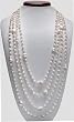 HinsonGayle "Destiny" 4-Strand Handpicked Ultra-Iridescence White Cultured Pearl Necklace (Artisan Collection)