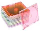 Memorex 32021905 CD Jewel Cases (Multicolor, 10-Pack)