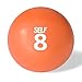 SELF Soft Weighted Ball, 8-Pound, Orange