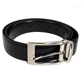 Gianfranco Ferre Men's Reversible Solid Brown/Black Leather Belt