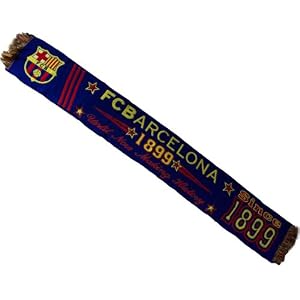 Echarpe officielle supporter FC Barcelone Barcelona - Barca - Football Liga Espagne - 140cm