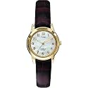 Timex Women's Classic Dress Leather Indiglo Strap Watch