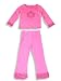 Just a Girl - Girls Long Sleeved Pant Set, Pink