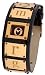 Morgan Ladies Black Leather Strap With Rose Gold Plates And Dial Watch