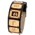 Morgan Ladies Black Leather Strap With Rose Gold Plates and Dial Watch