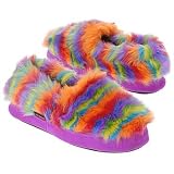 Acorn Slippers Acorn Kids Tex Moc Slippers Fun Stripe