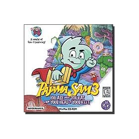 Pajama Sam You are what you eat from your head to your feet CD-ROM for Windowns / MAC