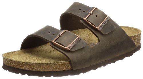 Birkenstock Womens Arizona Clogs And Mules Brown TORF WB Size: 41