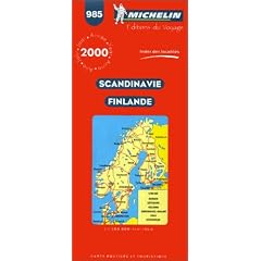 Scandinavia and Finland 2000 (Michelin Maps)