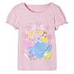 Toddler Girls' Short-sleeve Princess Tee - Light Pink