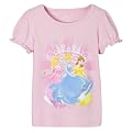 Toddler Girls' Short-sleeve Princess Tee - Light Pink