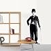 (20x28) Atelier Charlie Chaplin Wall Stickers