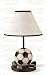 Set of 2 Table Lamps with Soccer Ball Base