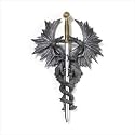 DRAGON DAGGER WALL PLAQUE