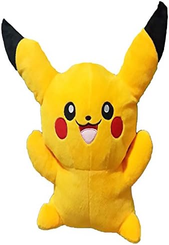 Cute Giant Big Smile Size Pokemon Pikachu Plush Doll Soft Stuffed Toy 24" 60cm