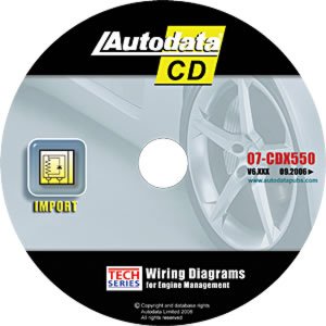 Autodata EMS Wiring Diagram Cd Import AUT07CDX550