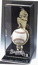 Buy Colorado Rockies Player Portrait High Rise Display Case with Engraved Team Logo by Caseworks