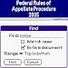 Software : Federal Rules of Appellate Proced 2005 downloadable Software