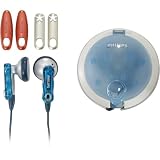 Philips HE261 Ear Buds with Case with interchangable caps
