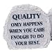 Quality only Happens