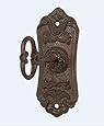 Wall Hook - Skeleton Key Cast Iron Coat Hook & Key Rack (1)