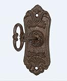 Wall Hook - Skeleton Key Cast Iron Coat Hook & Key Rack (1)