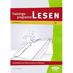 Trainingsprogramm Lesen. (Lernmaterialien)