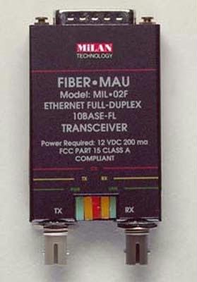 Digi Lan Fiber Transceiver Full Duplex Remote Sense  1Aui 1St