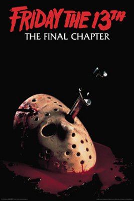 Friday The 13Th Poster Part 4 Jason Mask New Rare 24409 Poster Print, 24x36