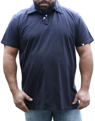 Jeansxl 651 Navy Blue Polo - Big & Tall - 4x (EU 5X)
