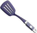 KitchenAid Silicone Slotted Turner, Blue