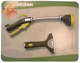 LR Nelson Two-Piece Flower Watering Set with Front Trigger Long-Neck Nozzle and Fan Spray Nozzle #51001