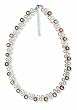 VALERO PEARLS 60145160 S��wasser-Zuchtperlencollier in weiss ca. 42 + 5 cm