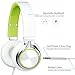 ECOOPRO Over Ear Stereo Headphones for MP3 MP4 PC Tablets Mobiles- Adjustable, Lightweight & Portable Green