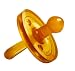 Natursutten BPA-Free Natural Rubber Pacifier, Rounded, 0-3 Months