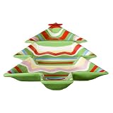 Christmas Tree Condiment Server - Bright Multicolor by Boston Warehouse