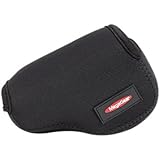 MegaGear ''Ultra Light'' Neoprene Camera Case Bag for Sony NEX-5TL, Sony NEX-5R, Sony NEX-3N with Sony SELP1650, Sony A5000, Sony A5100 16-50mm Lens (Black)