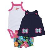 Carter's 3pc Oh So Fun Butterfly and Flower Set