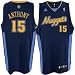 adidas Denver Nuggets #15 Carmelo Anthony Navy Blue Youth Alternate Color Swingman Jersey