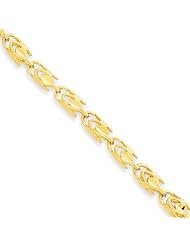 4mm, 10 Karat Yellow Gold, Marquise Chain - 20 inch
