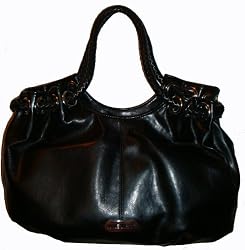 Nine West Purse Handbag Biscayne Black